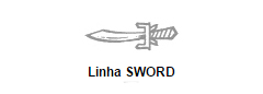 Linha Sword das Tesouras Mizutani