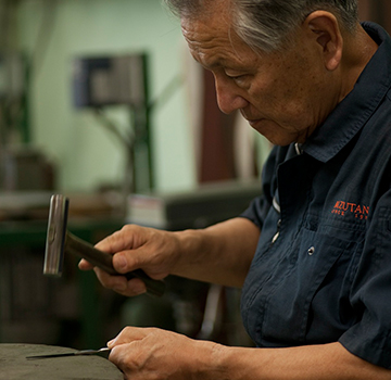 Tesouras de fabricação artesanal