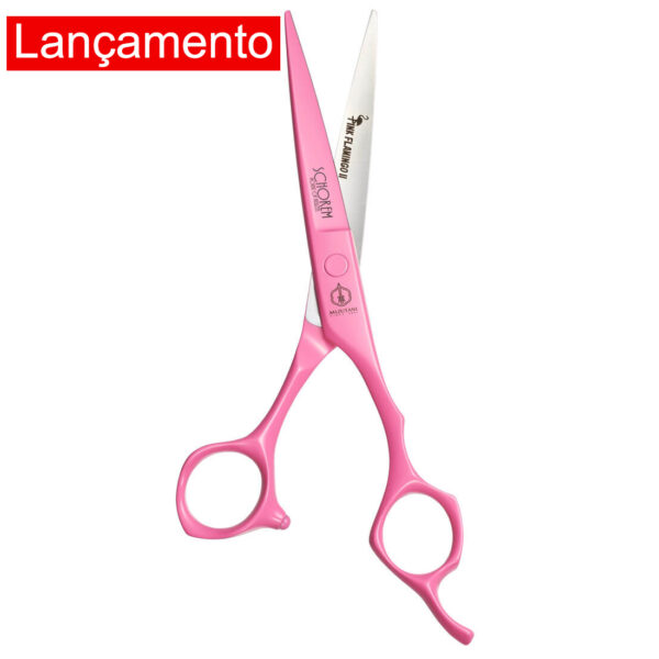 Ciseaux Mizutani Schorem Master Pink Flamingo II, 6 Pouces, Acier Inox, Japon